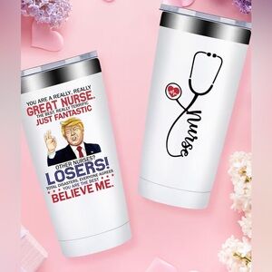 NIB-Nurses Assistant Nursing Trump affirmation
20 0z. Hot & Cold Tumblr  Cup